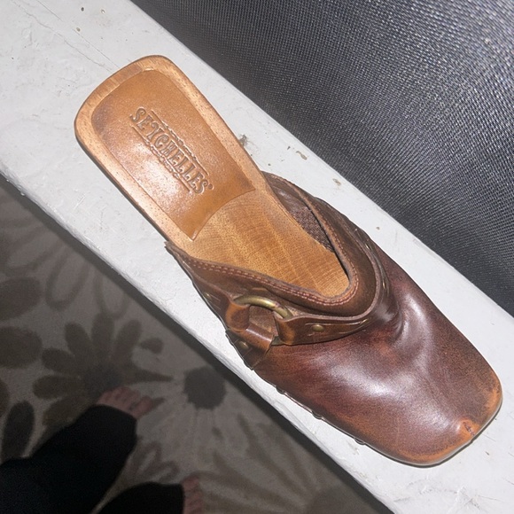 Seychelles 100% leather vintage clogs - Picture 2 of 8